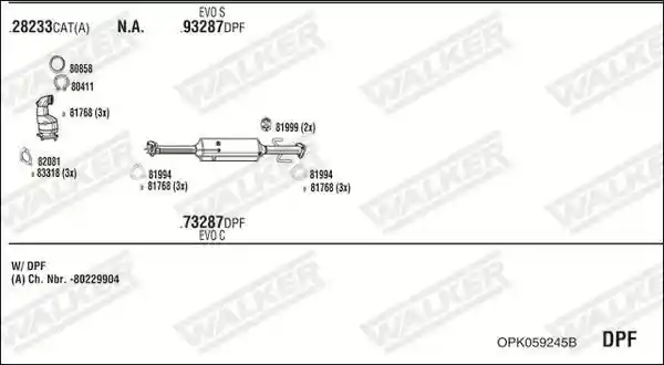 WALKER OPK059245B