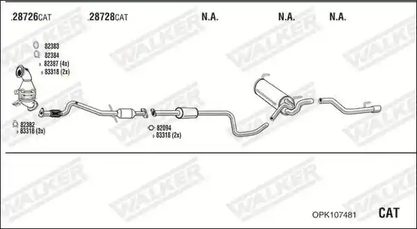 WALKER OPK107481