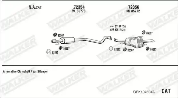 WALKER OPK107604A