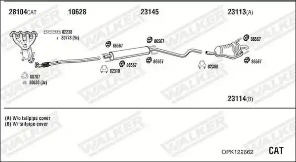WALKER OPK122662