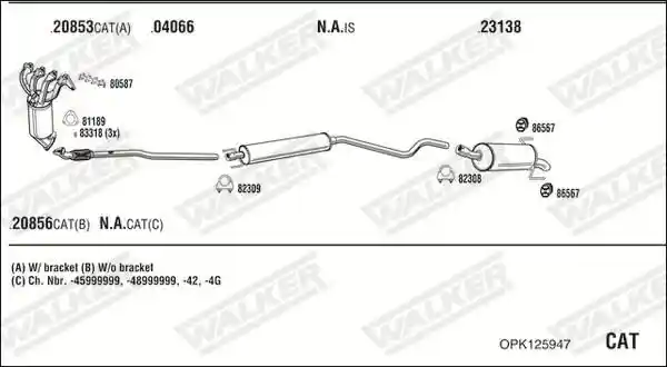 WALKER OPK125947
