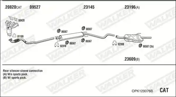 WALKER OPK129076B