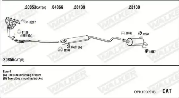 WALKER OPK129091B
