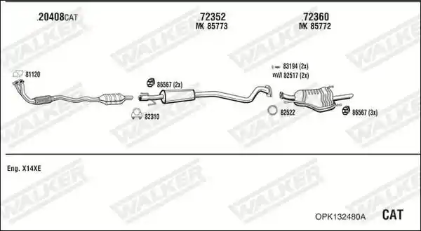 WALKER OPK132480A
