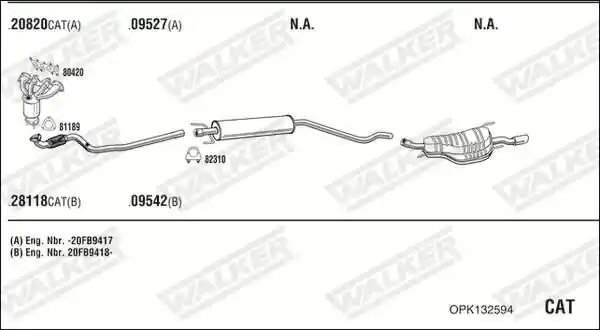 WALKER OPK132594
