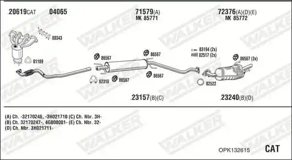 WALKER OPK132615