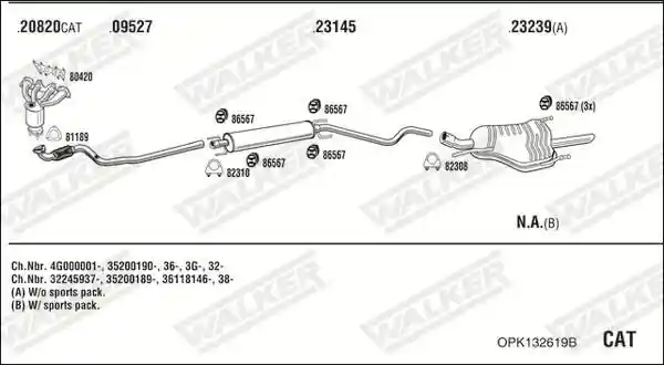 WALKER OPK132619B