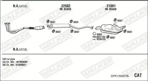 WALKER OPK132627B