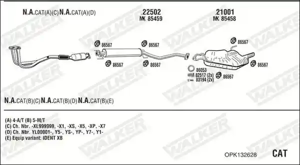 WALKER OPK132628