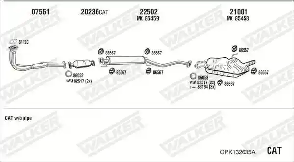 WALKER OPK132635A