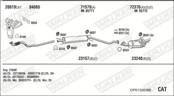 WALKER OPK132638B