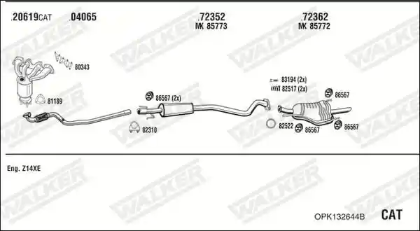 WALKER OPK132644B