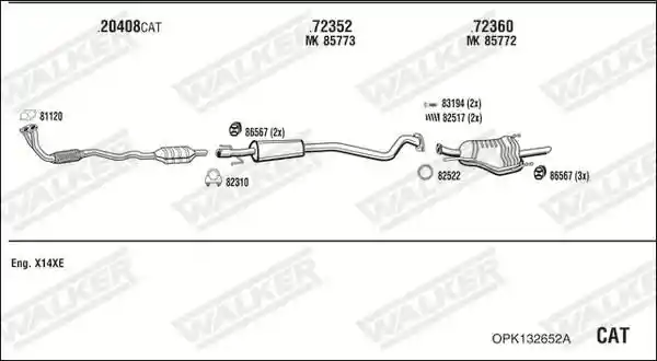 WALKER OPK132652A