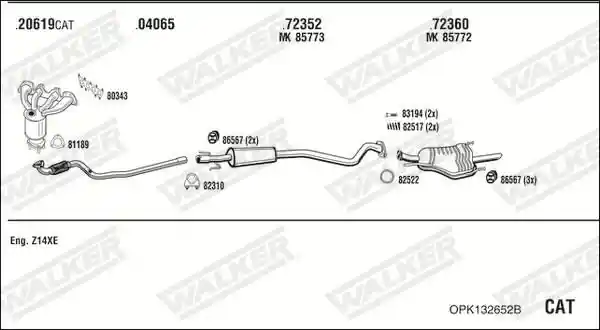 WALKER OPK132652B