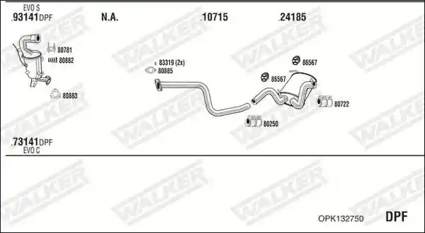 WALKER OPK132750
