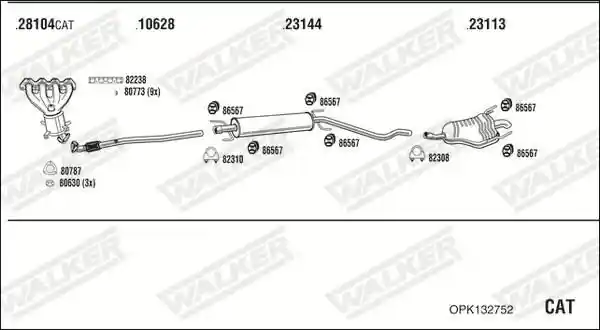 WALKER OPK132752