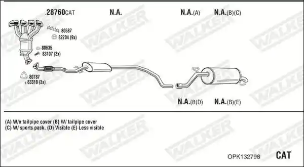 WALKER OPK132798