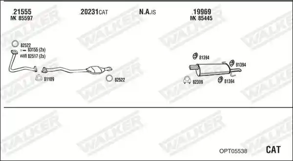 WALKER OPT05538