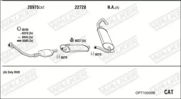 WALKER OPT10099B