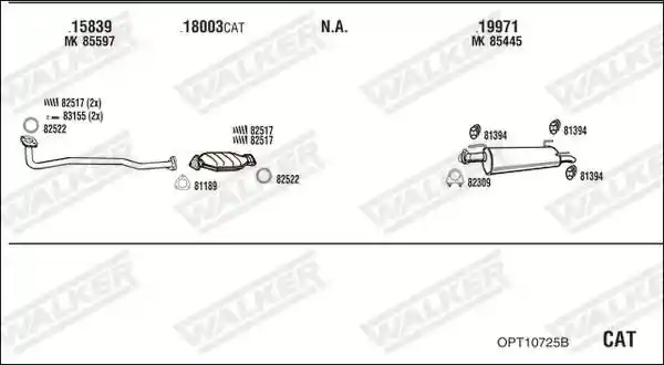 WALKER OPT10725B