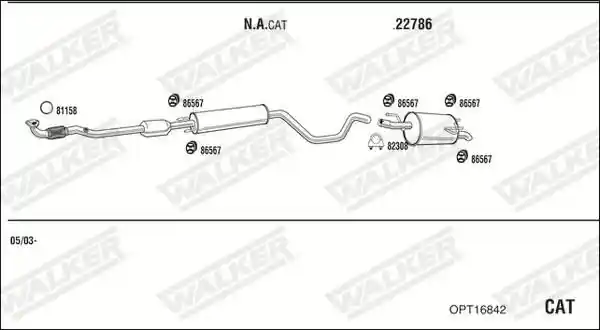 WALKER OPT16842