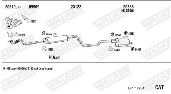 WALKER OPT17204