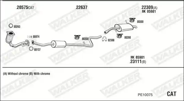 WALKER PE10075