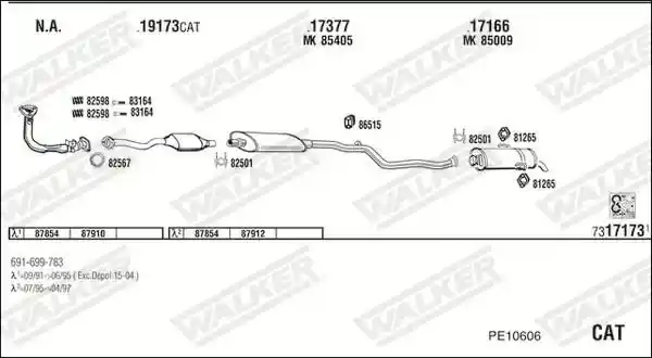 WALKER PE10606