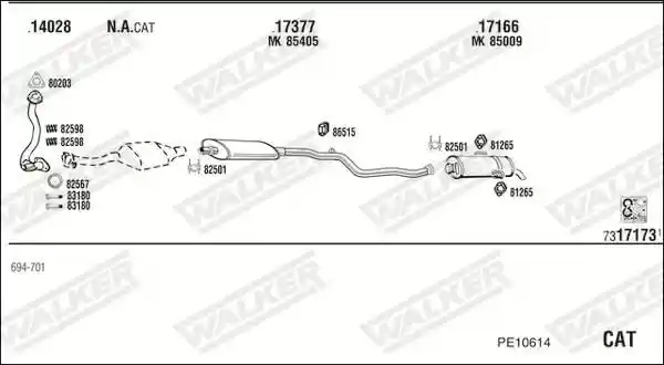 WALKER PE10614