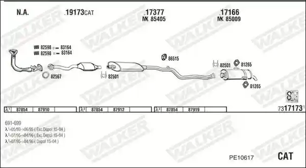 WALKER PE10617