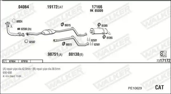 WALKER PE10629