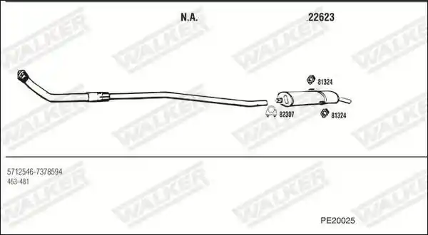 WALKER PE20025