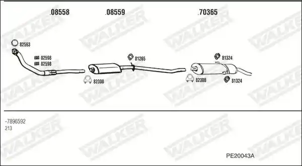 WALKER PE20043A