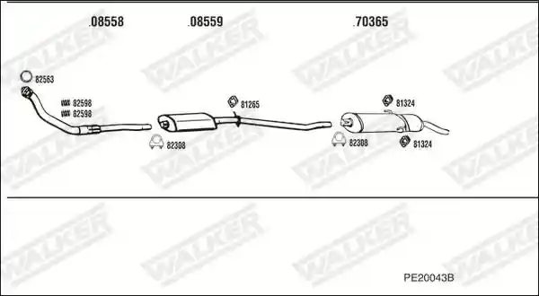 WALKER PE20043B
