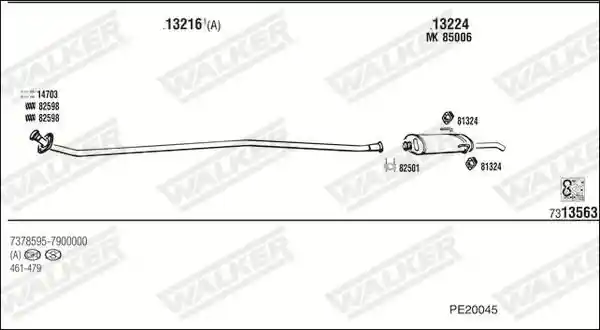 WALKER PE20045