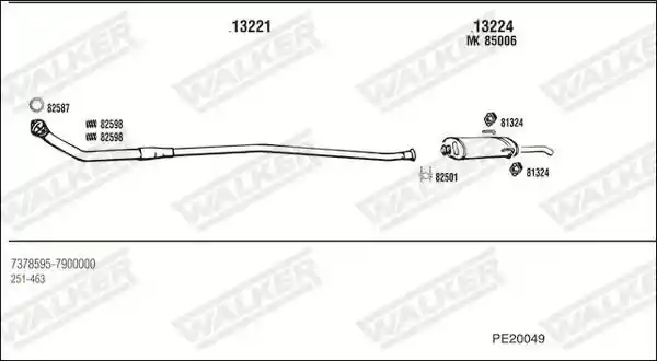 WALKER PE20049