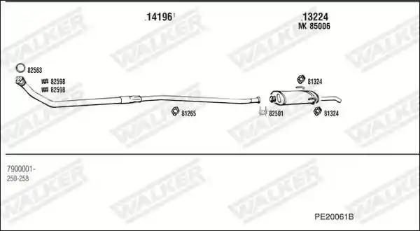 WALKER PE20061B
