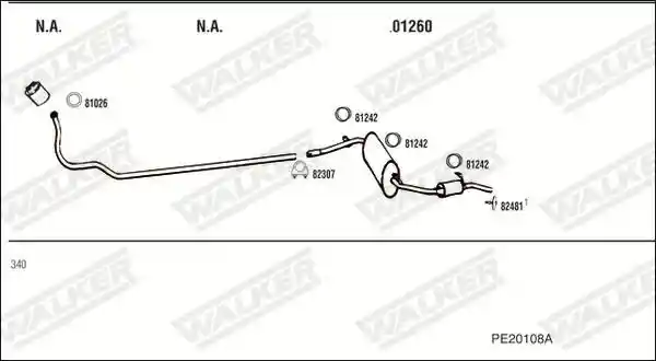 WALKER PE20108A