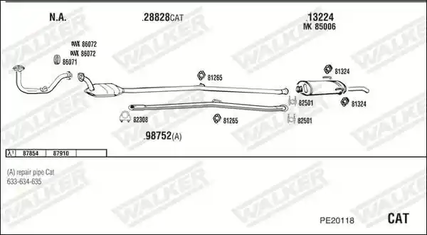 WALKER PE20118