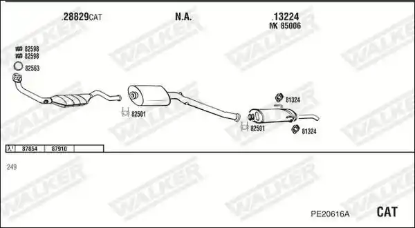 WALKER PE20616A