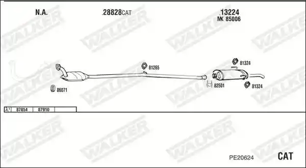WALKER PE20624