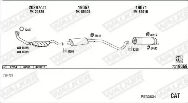 WALKER PE30604