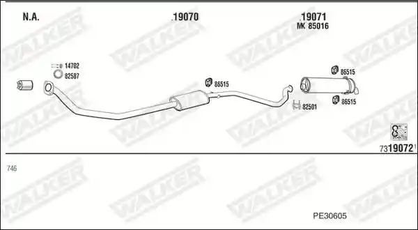 WALKER PE30605