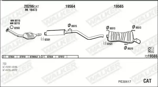 WALKER PE30617