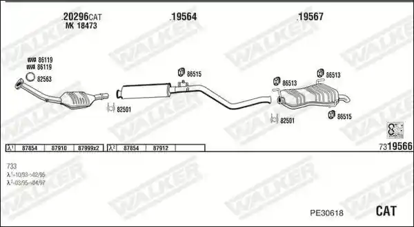 WALKER PE30618