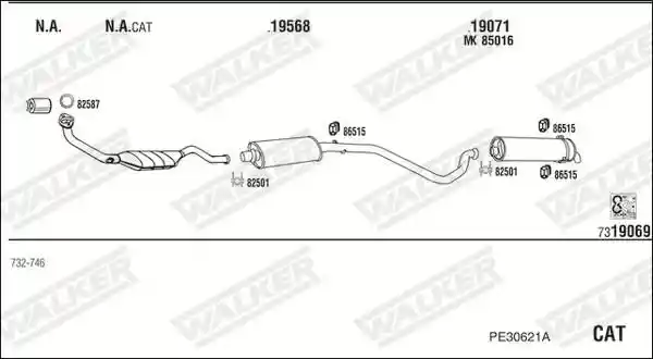WALKER PE30621A