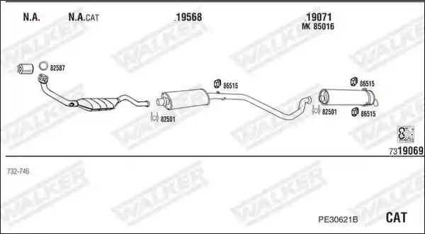 WALKER PE30621B