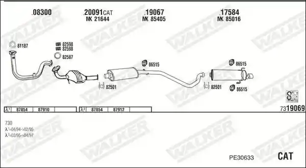 WALKER PE30633