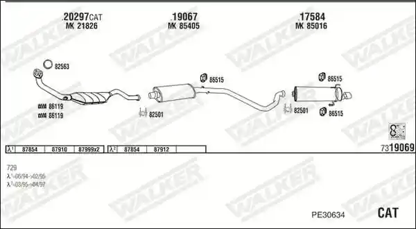 WALKER PE30634