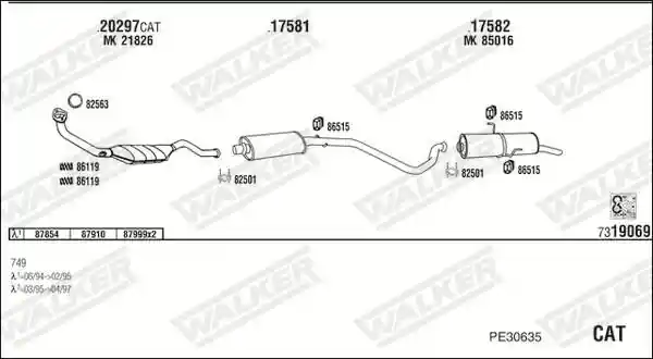 WALKER PE30635